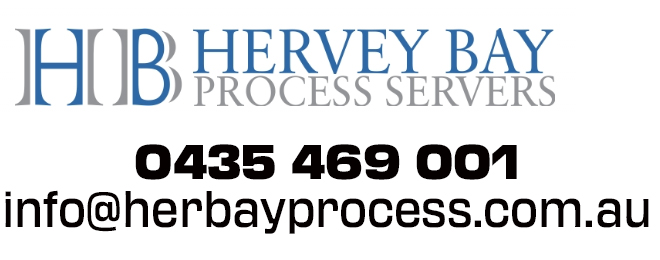 Hervey Bay Process Servers